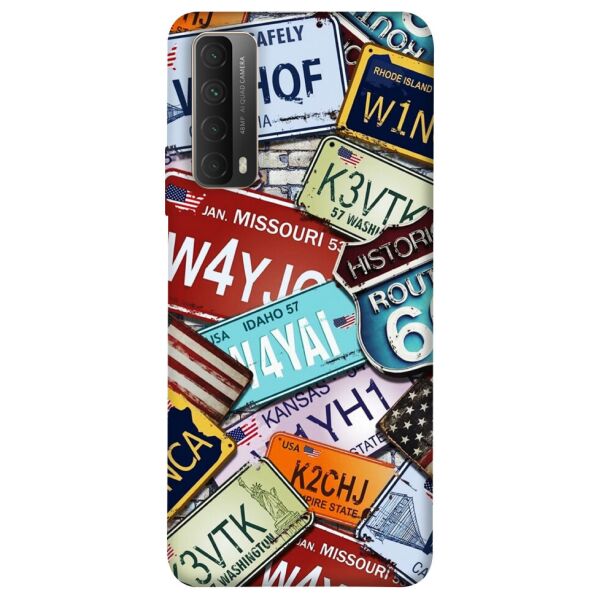 

Чехол itsPrint License plate для Huawei P Smart (2021)