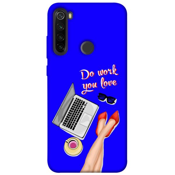 

Чехол itsPrint Do work you love для Xiaomi Redmi Note 8T