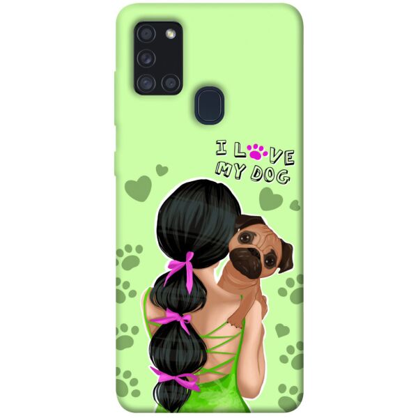 

Чехол itsPrint Love my dog для Samsung Galaxy A21s