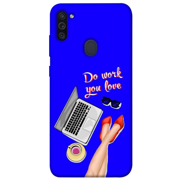 

Чехол itsPrint Do work you love для Samsung Galaxy M11