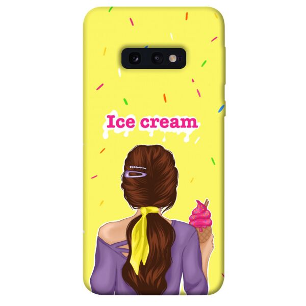 

Чехол itsPrint Ice cream girl для Samsung Galaxy S10e
