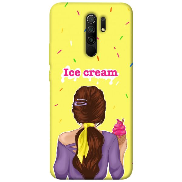 

Чехол itsPrint Ice cream girl для Xiaomi Redmi 9