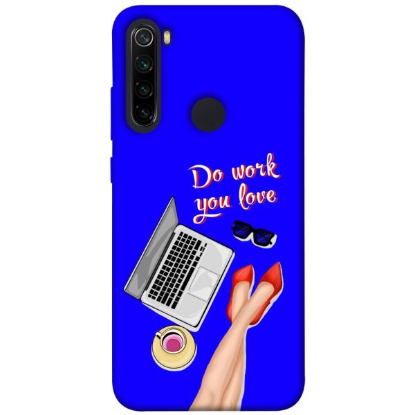 

Чехол itsPrint Do work you love для Xiaomi Redmi Note 8