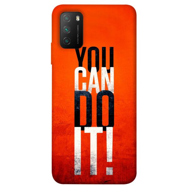 

Чехол itsPrint You can do it для Xiaomi Poco M3