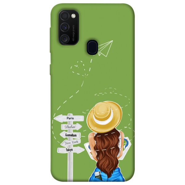 

Чехол itsPrint Travel girl для Samsung Galaxy M30s / M21