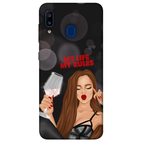 

Чехол itsPrint My life my rules для Samsung Galaxy A20 / A30
