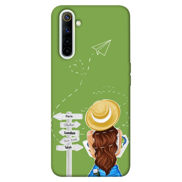 

Чехол itsPrint Travel girl для Realme 6