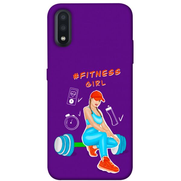 

Чехол itsPrint Fitness girl для Samsung Galaxy A01