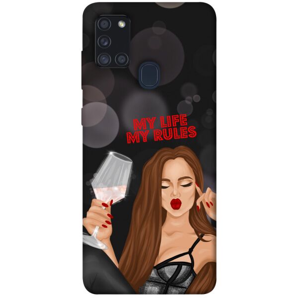 

Чехол itsPrint My life my rules для Samsung Galaxy A21s