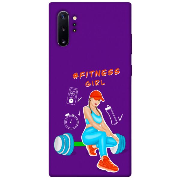 

Чехол itsPrint Fitness girl для Samsung Galaxy Note 10 Plus