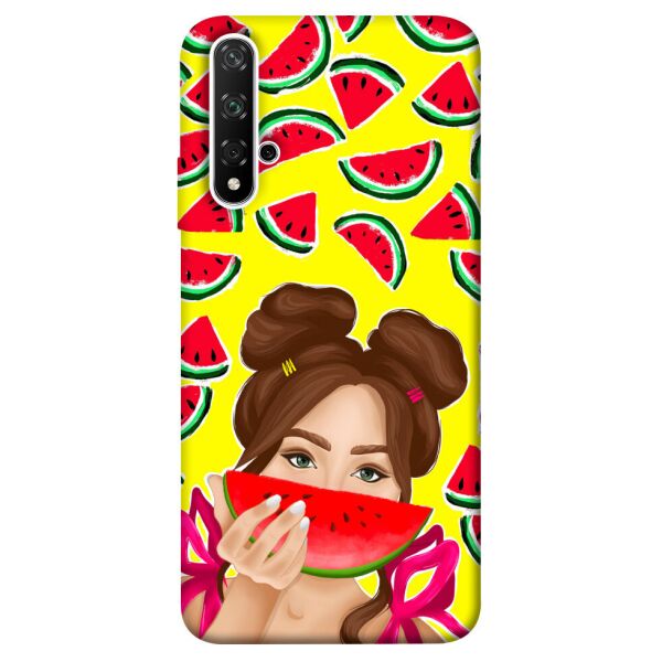 

Чехол itsPrint Watermelon girl для Huawei nova 5T