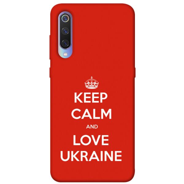 

Чехол itsPrint Keep calm and love Ukraine для Xiaomi Mi 9