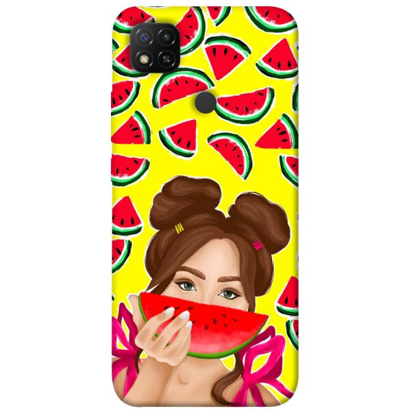 

Чехол itsPrint Watermelon girl для Xiaomi Redmi 9C