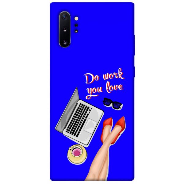 

Чехол itsPrint Do work you love для Samsung Galaxy Note 10 Plus