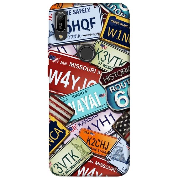 

Чехол itsPrint License plate для Huawei Y6 (2019)