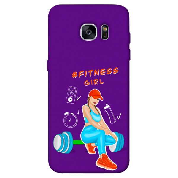 

Чехол itsPrint Fitness girl для Samsung G935F Galaxy S7 Edge