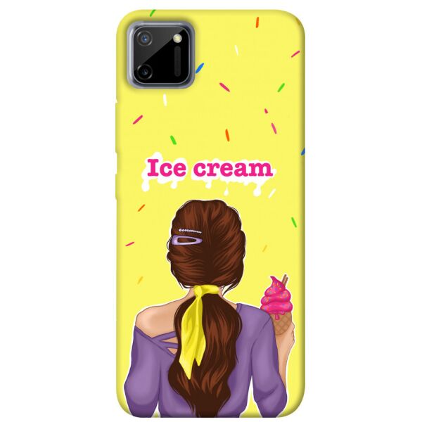 

Чехол itsPrint Ice cream girl для Realme C11