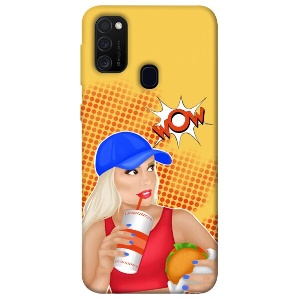 

Чехол itsPrint Wow burger для Samsung Galaxy M21