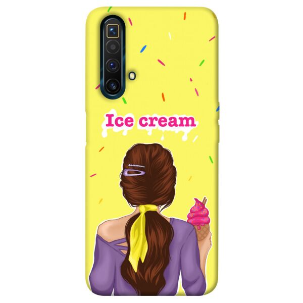 

Чехол itsPrint Ice cream girl для Realme X3 SuperZoom