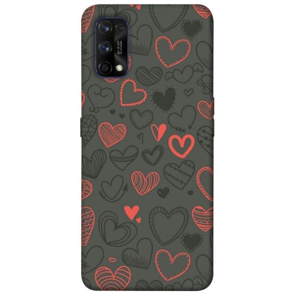 

Чехол itsPrint Милые сердца для Realme 7 Pro