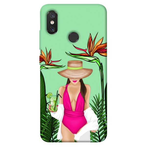 

Чехол itsPrint Tropical girl для Xiaomi Mi 8