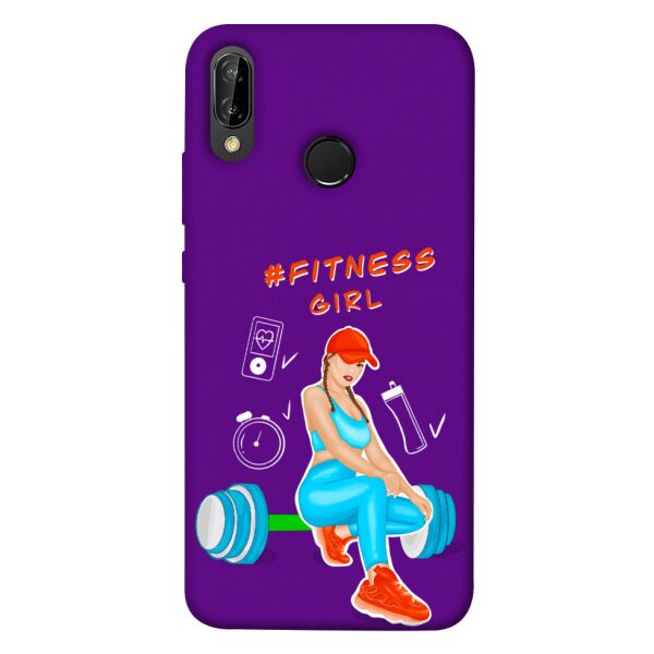

Чехол itsPrint Fitness girl для Huawei P20 lite (2019)