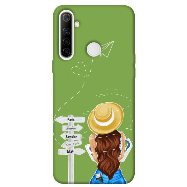 

Чехол itsPrint Travel girl для Realme 6i