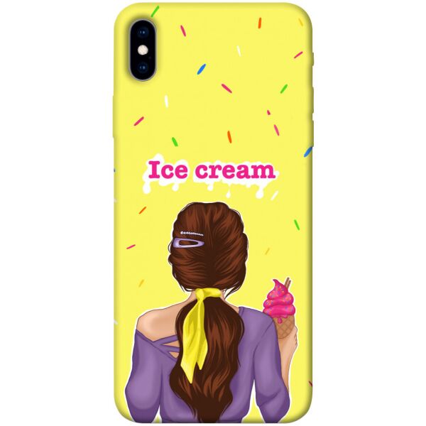 

Чехол itsPrint Ice cream girl для Apple iPhone XS Max (6.5")