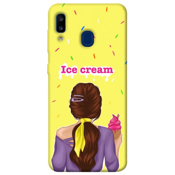 

Чехол itsPrint Ice cream girl для Samsung Galaxy A20 / A30