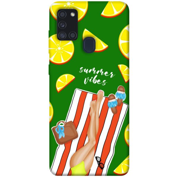 

Чехол itsPrint Summer girl для Samsung Galaxy A21s