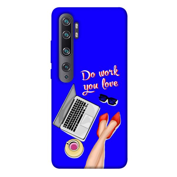 

Чехол itsPrint Do work you love для Xiaomi Mi CC9 Pro