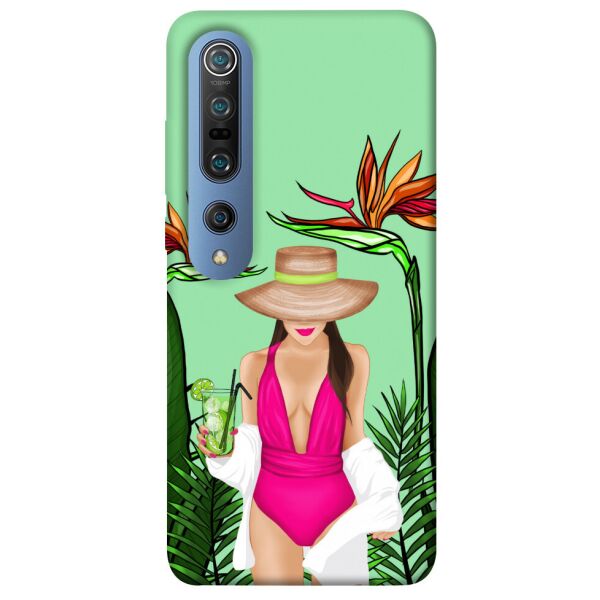 

Чехол itsPrint Tropical girl для Xiaomi Mi 10 / Mi 10 Pro
