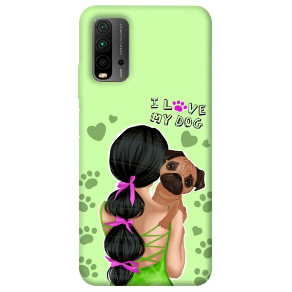 

Чехол itsPrint Love my dog для Xiaomi Redmi Note 9 4G / Redmi 9 Power / Redmi 9T