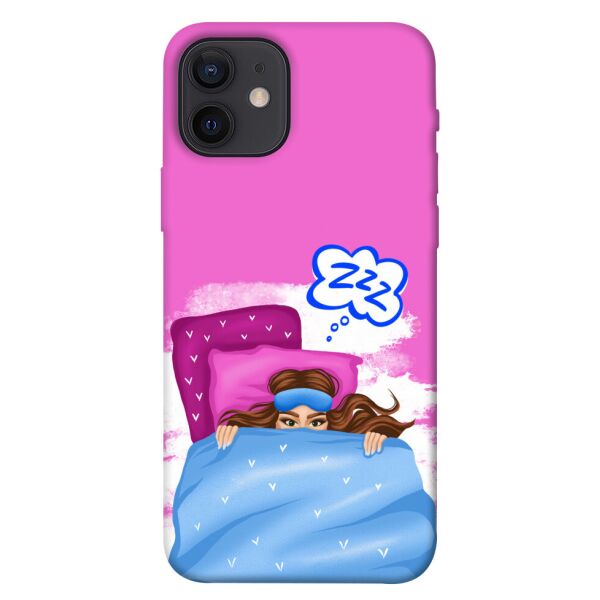 

Чехол itsPrint Sleepу girl для Apple iPhone 12 (6.1")