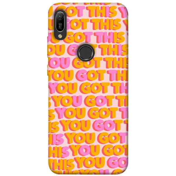 

Чехол itsPrint You got this для Huawei Y6 (2019)