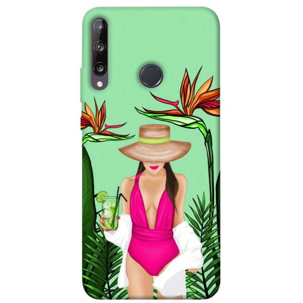 

Чехол itsPrint Tropical girl для Huawei P40 Lite E / Y7p (2020)