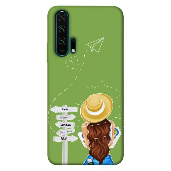 

Чехол itsPrint Travel girl для Huawei Honor 20 Pro