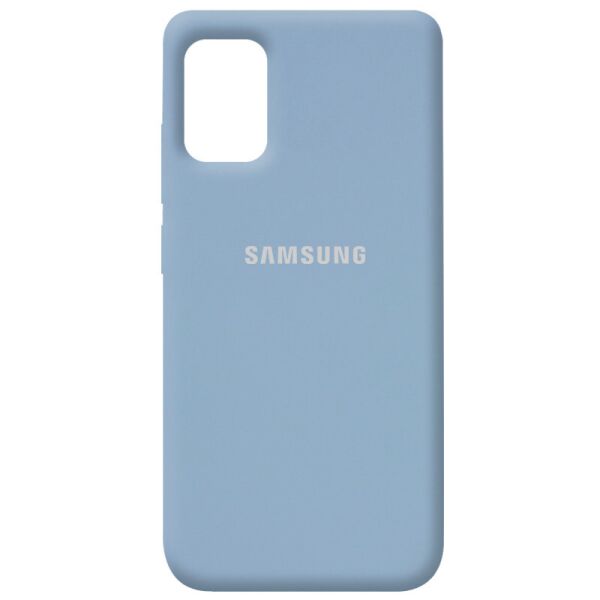 

Чехол Silicone Cover Full Protective (AA) для Samsung Galaxy A31 Голубой / Lilac Blue