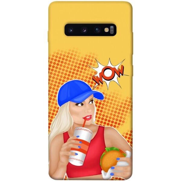

Чехол itsPrint Wow burger для Samsung Galaxy S10+
