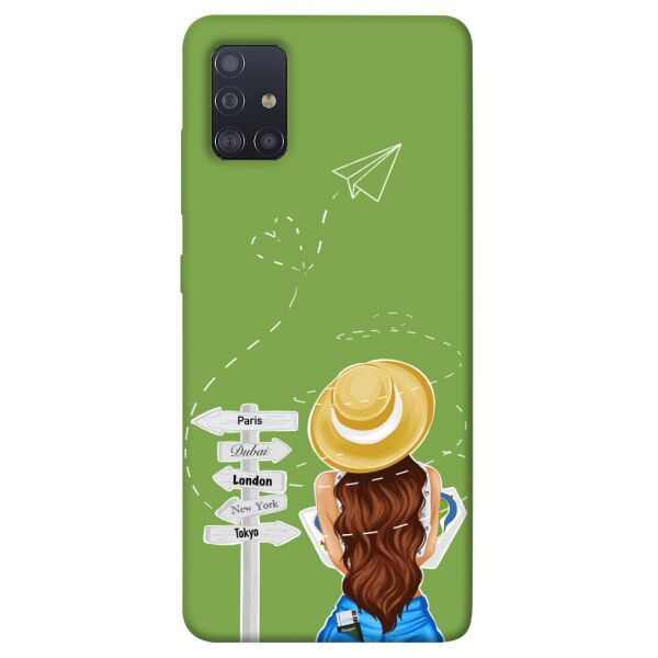 

Чехол itsPrint Travel girl для Samsung Galaxy M51