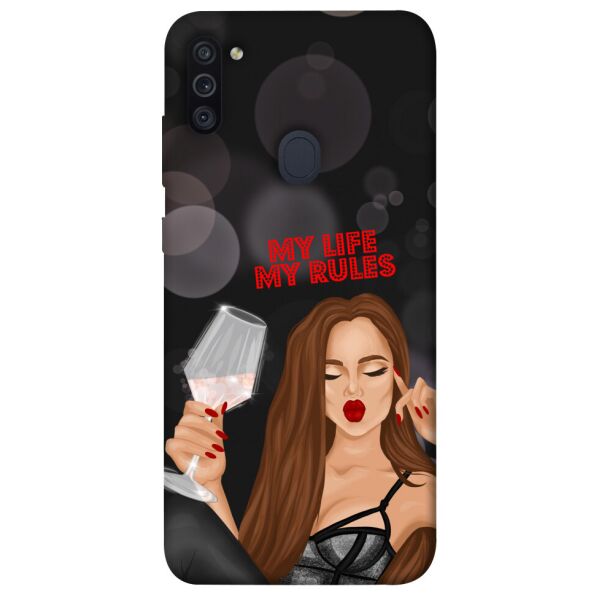 

Чехол itsPrint My life my rules для Samsung Galaxy M11