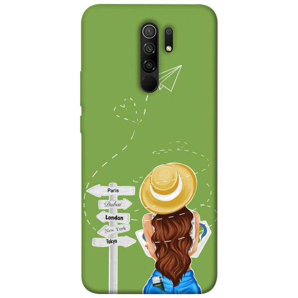 

Чехол itsPrint Travel girl для Xiaomi Redmi 9