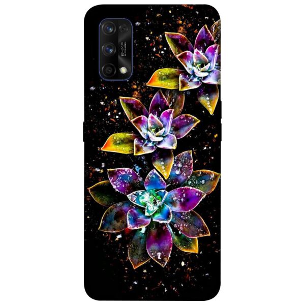 

Чехол itsPrint Цветы для Realme 7 Pro