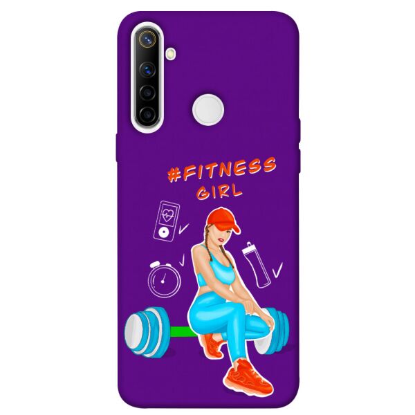 

Чехол itsPrint Fitness girl для Realme 6i