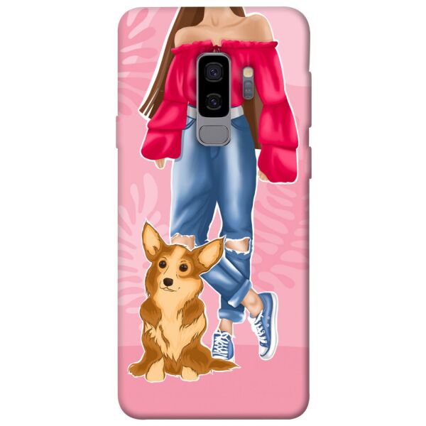 

Чехол itsPrint Girl and corgi для Samsung Galaxy S9+