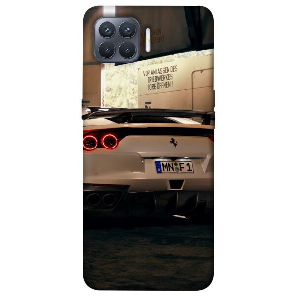 

Чехол itsPrint White Ferrari для Oppo Reno 4 Lite