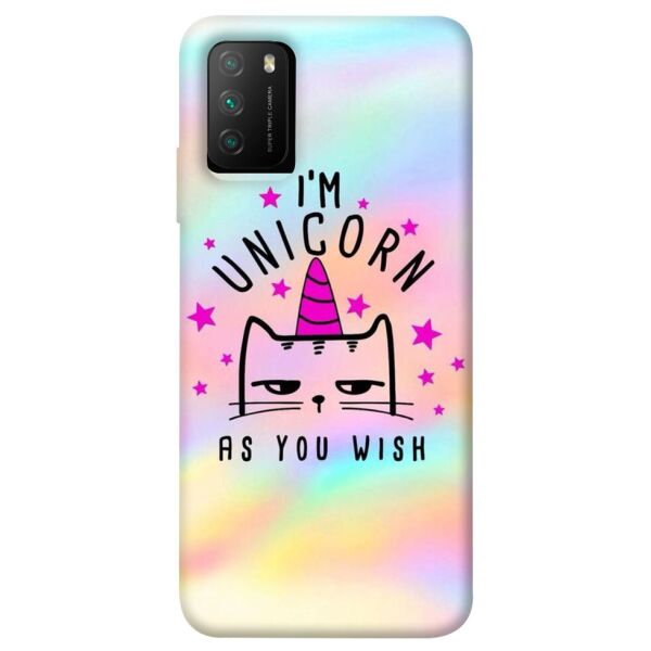 

Чехол itsPrint Unicorn as you wish для Xiaomi Poco M3