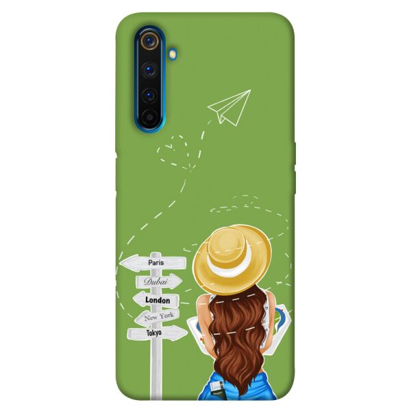 

Чехол itsPrint Travel girl для Realme 6 Pro