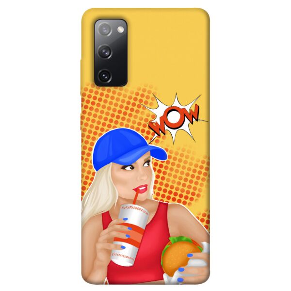 

Чехол itsPrint Wow burger для Samsung Galaxy S20 FE