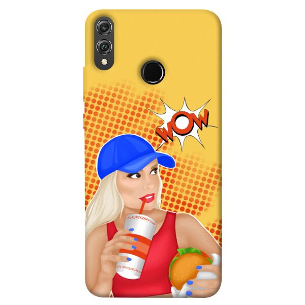 

Чехол itsPrint Wow burger для Huawei Honor 8X